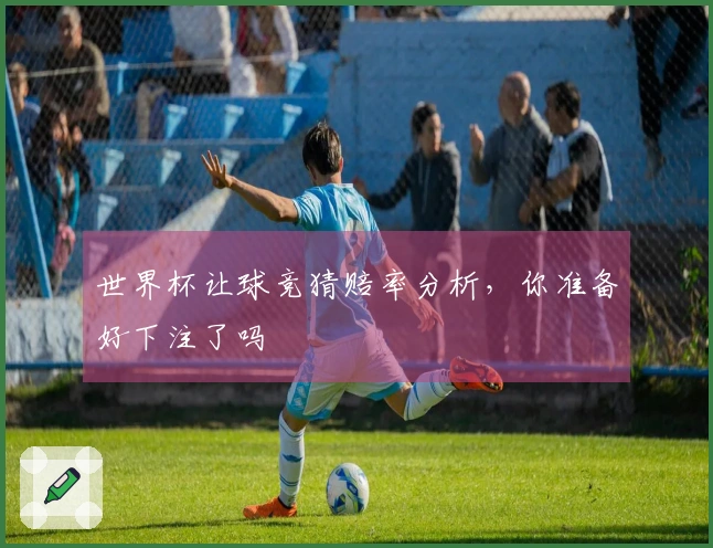 世界杯让球竞猜赔率分析，你准备好下注了吗